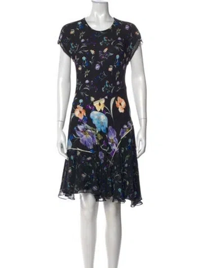 Pre-owned 3.1 Phillip Lim Silk Mini Dress In Black