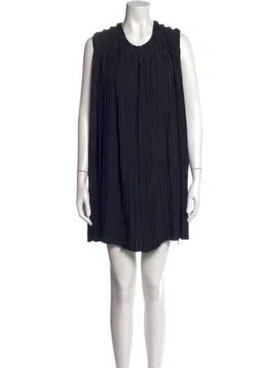 Pre-owned 3.1 Phillip Lim Silk Mini Dress In Black