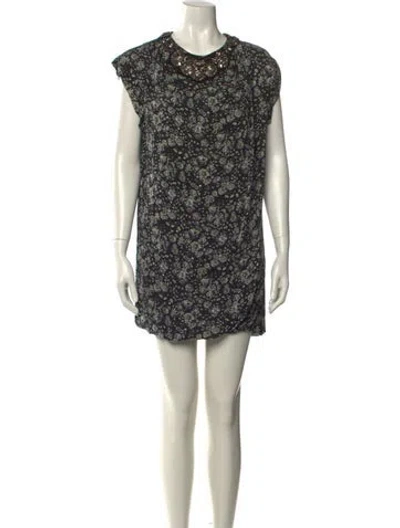 Pre-owned 3.1 Phillip Lim Silk Mini Dress In Multi