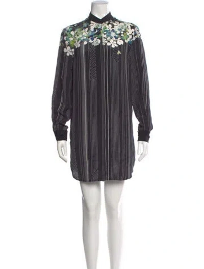 Pre-owned 3.1 Phillip Lim Silk Mini Dress In Multi
