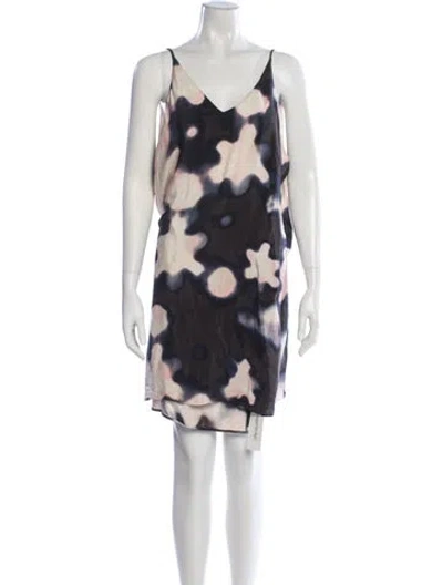 Pre-owned 3.1 Phillip Lim Silk Mini Dress In Multi