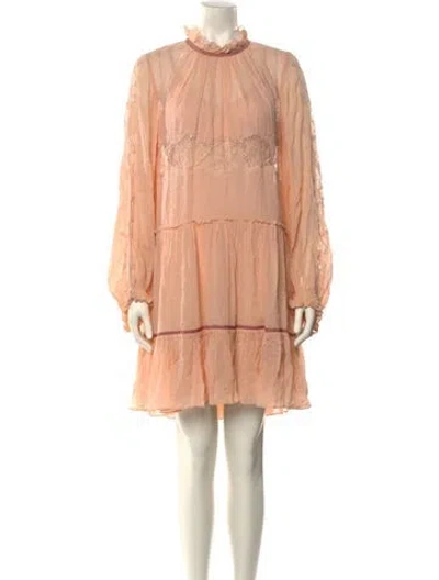 Pre-owned 3.1 Phillip Lim Silk Mini Dress In Pink