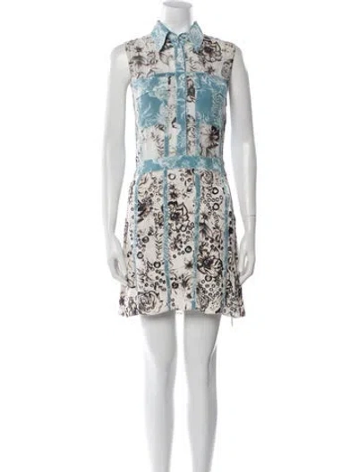 Pre-owned 3.1 Phillip Lim Silk Mini Dress In White
