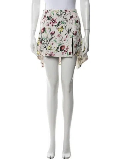 Pre-owned 3.1 Phillip Lim Silk Mini Skirt In Black