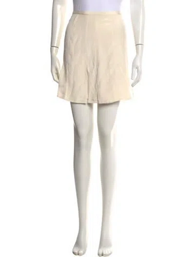 Pre-owned 3.1 Phillip Lim Silk Mini Skirt In Pink