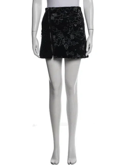 Pre-owned 3.1 Phillip Lim Silk Mini Skirt In White