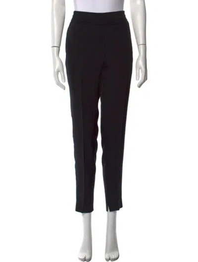 Pre-owned 3.1 Phillip Lim Silk Skinny Leg Pants In Black