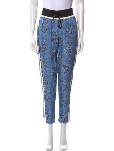 Pre-owned 3.1 Phillip Lim Silk Skinny Leg Pants W/ Tags In Blue