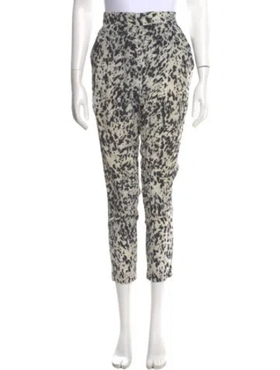 Pre-owned 3.1 Phillip Lim Silk Skinny Leg Pants In White