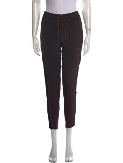 Pre-owned 3.1 Phillip Lim Silk Straight Leg Pants In Black