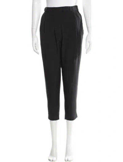 Pre-owned 3.1 Phillip Lim Silk Straight Leg Pants W/ Tags In Black