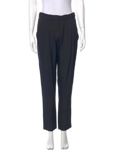 Pre-owned 3.1 Phillip Lim Silk Straight Leg Pants W/ Tags In Blue