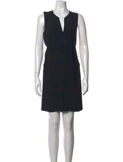 Pre-owned 3.1 Phillip Lim Silk V-neck Jumpsuit In Black