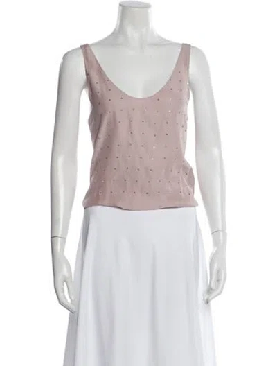Pre-owned 3.1 Phillip Lim Silk V-neck Top In Pink