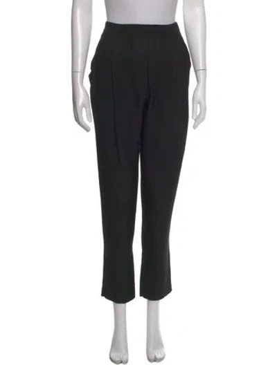 Pre-owned 3.1 Phillip Lim Silk Wide Leg Pants In Black