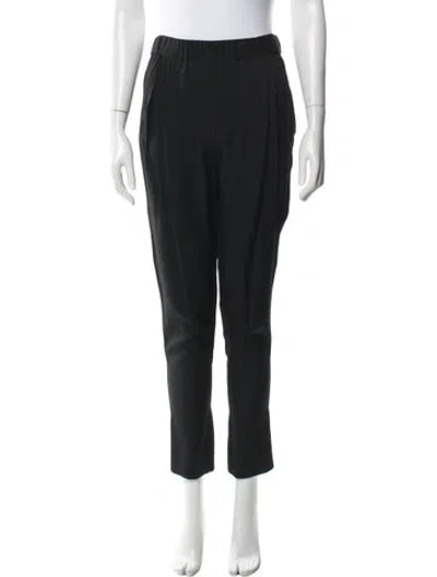 Pre-owned 3.1 Phillip Lim Silk Wide Leg Pants In Blue