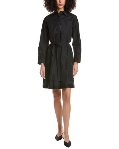 3.1 Phillip Lim Silk-blend Shirtdress In Black