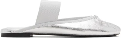 3.1 Phillip Lim Silver Id Ballerina Mules