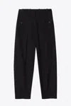 3.1 Phillip Lim Single Pleat Tapered Utility Pant In Black