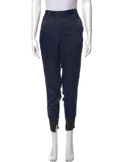 Pre-owned 3.1 Phillip Lim Skinny Leg Pants In Blue