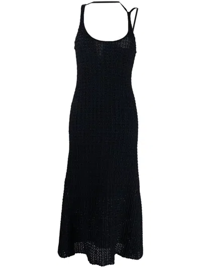 3.1 Phillip Lim Sl Cotton Blend U-nk Knit Dress