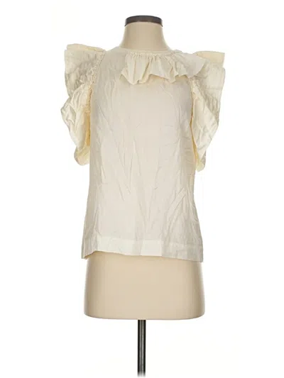 Pre-owned 3.1 Phillip Lim Sleeveless Blouse In Ivory
