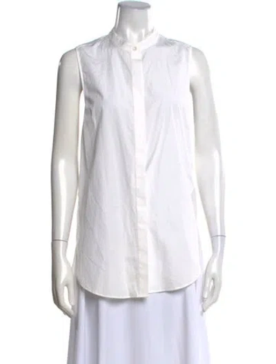 Pre-owned 3.1 Phillip Lim Sleeveless Blouse In White