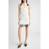 3.1 Phillip Lim Sleeveless Corded Lace Minidress In White