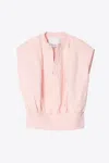 3.1 Phillip Lim Sleeveless French Terry Top In Pink