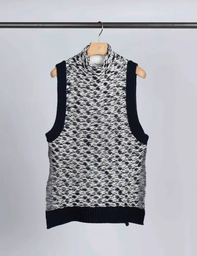 3.1 Phillip Lim Sleeveless Wool Jacquard Top In Black