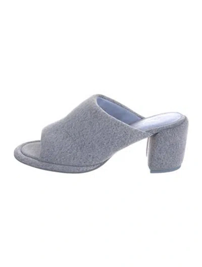 Pre-owned 3.1 Phillip Lim Slides In Blue