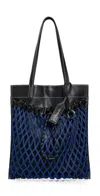 3.1 Phillip Lim Slim Net Tote Blk Multi