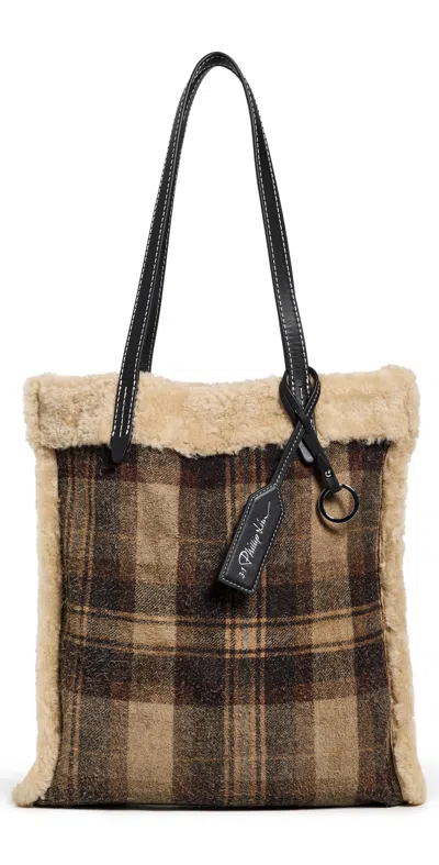 3.1 Phillip Lim Slim Tote Brown Multi