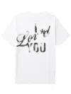 3.1 Phillip Lim Slogan-print T-shirt In White