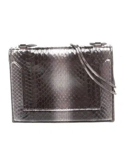 Pre-owned 3.1 Phillip Lim Snakeskin Shoulder Bag In Brown