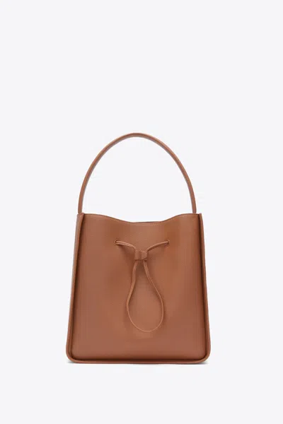 3.1 Phillip Lim Soleil Large Bucket Drawstring In Brown