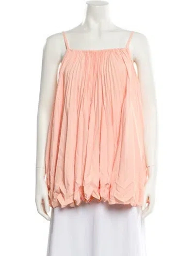 Pre-owned 3.1 Phillip Lim Square Neckline Sleeveless Blouse In Pink