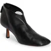 3.1 Phillip Lim Square Toe Bootie In Black