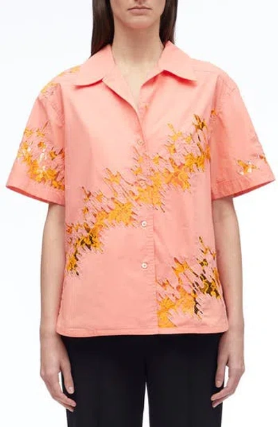 3.1 Phillip Lim Squiggle Lace Camp Shirt