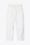 3.1 Phillip Lim Stonewashed Denim Origami Pant In White