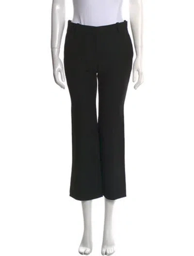 Pre-owned 3.1 Phillip Lim Straight Leg Pants In Black
