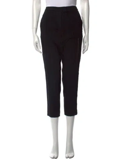 Pre-owned 3.1 Phillip Lim Straight Leg Pants In Black
