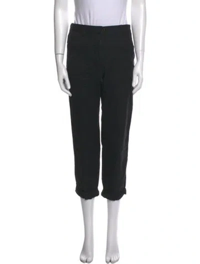 Pre-owned 3.1 Phillip Lim Straight Leg Pants In Black