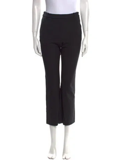 Pre-owned 3.1 Phillip Lim Straight Leg Pants In Black