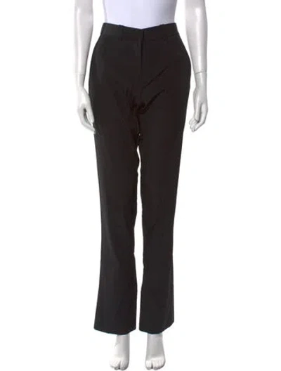 Pre-owned 3.1 Phillip Lim Straight Leg Pants In Black