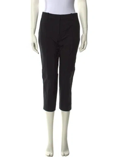 Pre-owned 3.1 Phillip Lim Straight Leg Pants In Black