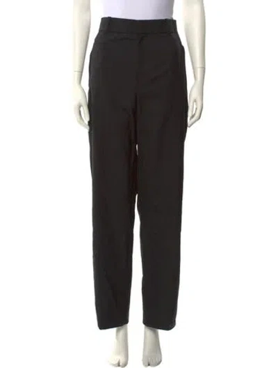 Pre-owned 3.1 Phillip Lim Straight Leg Pants In Black