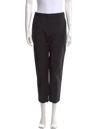 Pre-owned 3.1 Phillip Lim Straight Leg Pants In Black