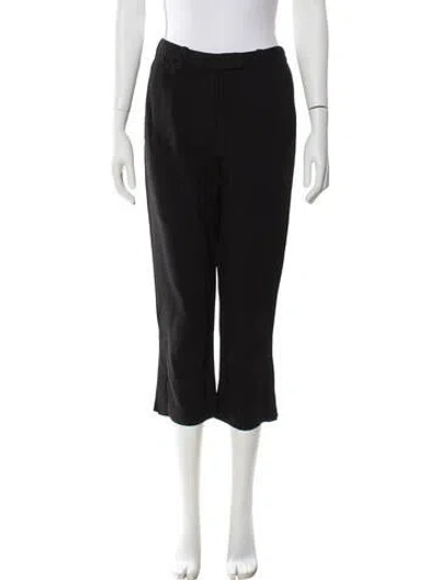 Pre-owned 3.1 Phillip Lim Straight Leg Pants In Black
