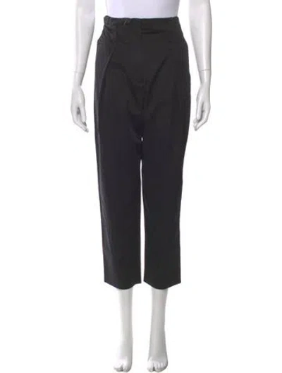 Pre-owned 3.1 Phillip Lim Straight Leg Pants In Black